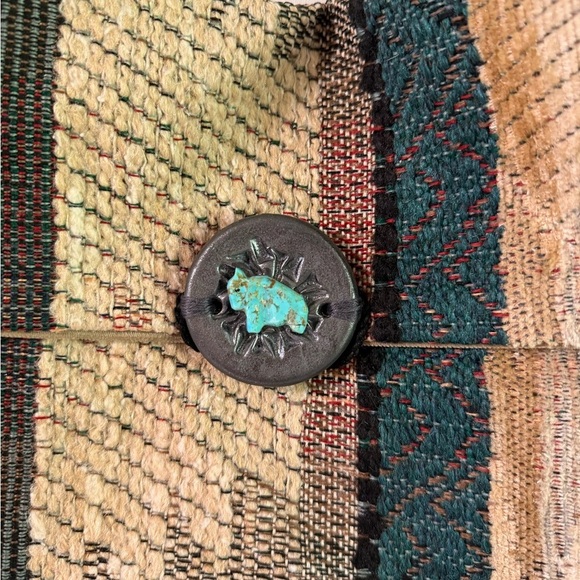 Multicolor Woven Shoulder Bag - Picture 2 of 6